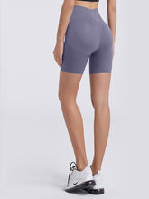 Wide Waistband Sports Shorts OutfitFlow